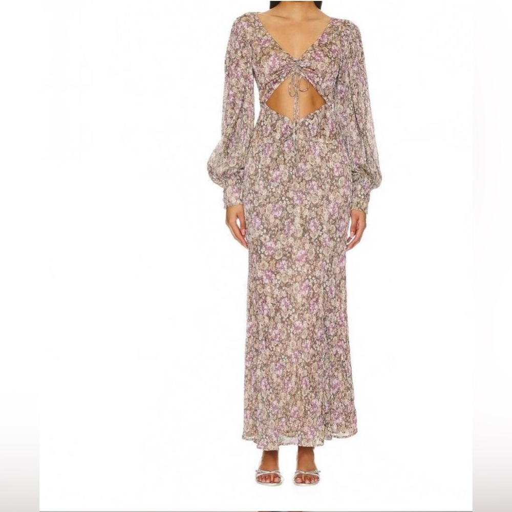 For Love and Lemons Wynne maxi dress